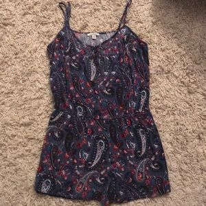 American Eagle printed romper